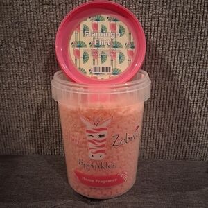 Pink Zebra Flamingo Flirt Sprinkles - Pink